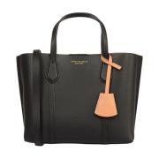 Tory Burch Svart Triple-Compartment Tote Väska Black, Dam