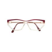 Yves Saint Laurent Vintage Pre-owned Acetat solglasgon Red, Dam