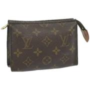 Louis Vuitton Vintage Pre-owned Canvas necessrer Brown, Dam