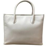 Celine Vintage Pre-owned Laeder totevskor White, Dam