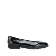 Salvatore Ferragamo Pre-owned Pre-owned Gummi lgskor Black, Dam