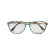 Yves Saint Laurent Vintage Pre-owned Acetat solglasgon Blue, Dam