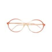 Yves Saint Laurent Vintage Pre-owned Acetat solglasgon Orange, Dam