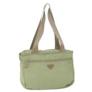 Prada Vintage Pre-owned Nylon prada-vskor Green, Dam