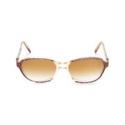 Yves Saint Laurent Vintage Pre-owned Acetat solglasgon Pink, Dam