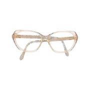 Yves Saint Laurent Vintage Pre-owned Acetat solglasgon Multicolor, Dam