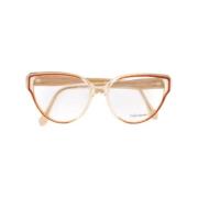 Yves Saint Laurent Vintage Pre-owned Acetat solglasgon Orange, Dam