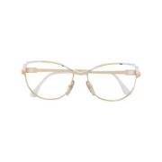 Yves Saint Laurent Vintage Pre-owned Metall solglasgon Yellow, Dam