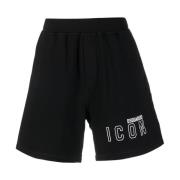 Dsquared2 Vit Icon Bermuda Shorts Black, Herr