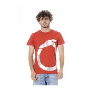 Trussardi T-shirt med logotryck Red, Herr