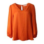 Amélie & Amélie Pensee Top i Orange Orange, Dam