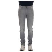 PT Torino Grå Denim Swing Fit Jeans Gray, Herr