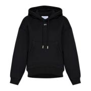 Off White Hoodie Black, Dam