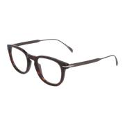 Eyewear by David Beckham Retro Fyrkantig Båge Glasögon Brown, Unisex