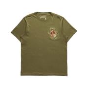 Maharishi Bambu Tiger Tee Grön Kortärmad Green, Herr