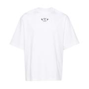 Off White Vit Arrows T-shirt Polo White, Herr