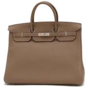 Hermès Vintage Pre-owned Laeder totevskor Brown, Dam