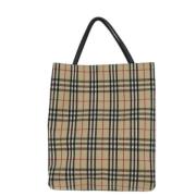 Burberry Vintage Pre-owned Canvas totevskor Multicolor, Dam