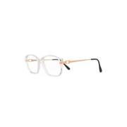 Yves Saint Laurent Vintage Pre-owned Acetat solglasgon White, Dam