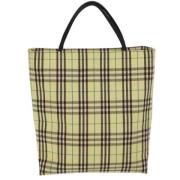 Burberry Vintage Pre-owned Tyg totevskor Multicolor, Dam