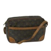 Louis Vuitton Vintage Pre-owned Canvas louis-vuitton-vskor Brown, Dam