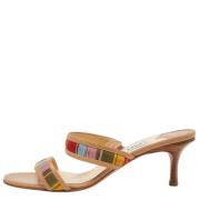 Jimmy Choo Pre-owned Pre-owned Laeder sandaler Multicolor, Dam