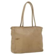 Prada Vintage Pre-owned Tyg prada-vskor Beige, Dam