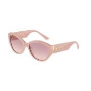 Jimmy Choo Rosa Brun & Lila Gradient Solglasögon Pink, Unisex