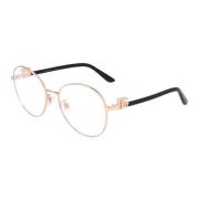 Dolce & Gabbana Runda Metallbågar Glasögon Yellow, Unisex