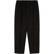 Jil Sander Svarta Casual Byxor Black, Herr