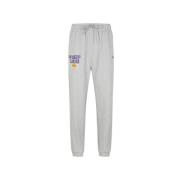 New Era NBA Script Relaxed Jogger Byxor Gray, Herr