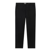 Oltre New York Tencel Blandning Skinny Byxor Black, Dam