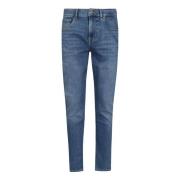 7 For All Mankind Blå Jeans Höst Vinter 2024 Blue, Herr