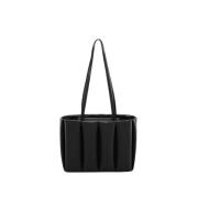 THEMOIRè Vegan Svart Axelväska Eco-Fabric Black, Dam