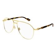 Gucci Stiliga solglasögon Gg1220S färg 005 Yellow, Herr