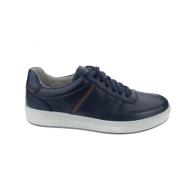 Gabor Blå Läder Sneakers Blue, Herr