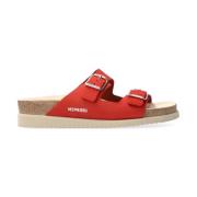 Mephisto Sandals Red, Dam