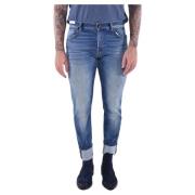 PT Torino Vintage Bomull Skinny Jeans Blue, Herr