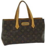 Louis Vuitton Vintage Pre-owned Canvas louis-vuitton-vskor Brown, Dam