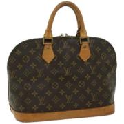 Louis Vuitton Vintage Pre-owned Canvas louis-vuitton-vskor Brown, Dam