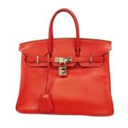 Hermès Vintage Pre-owned Laeder totevskor Red, Dam