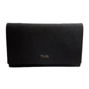 Alviero Martini 1a Classe Stad Saffiano Clutch Väska Black, Dam