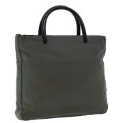 Prada Vintage Pre-owned Nylon prada-vskor Green, Dam