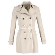 Burberry Vintage Pre-owned Bomull ytterklder Beige, Dam