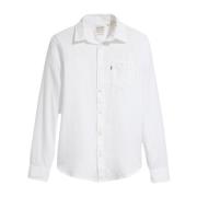 Levi's Snygg Skjorta White, Herr