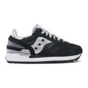 Saucony Casual Sneaker med 100% sammansättning Black, Dam