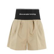 Alexander Wang Safari Shorts Beige, Dam