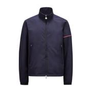 Moncler Marinblå Vindjacka Ruinette Stil Blue, Herr