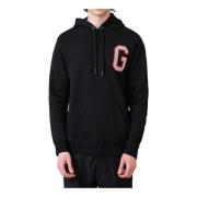 Gaëlle Paris Herrhoodie med svamppatch Black, Herr