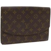 Louis Vuitton Vintage Pre-owned Canvas kuvertvskor Brown, Dam